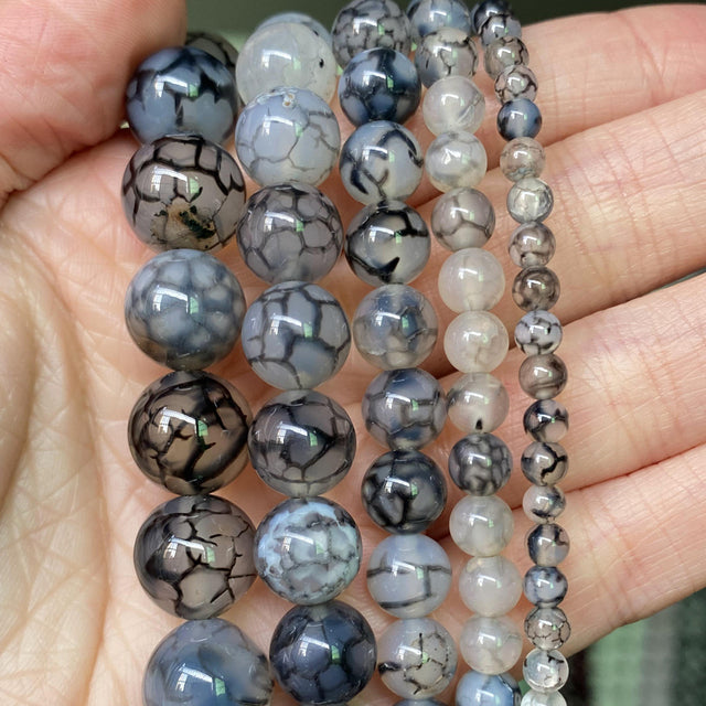 Natural Stone Round Beads for Jewelry