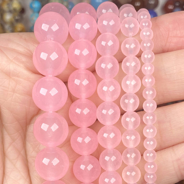 Natural Stone Round Beads for Jewelry