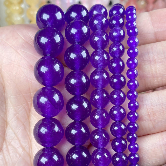 Natural Stone Round Beads for Jewelry