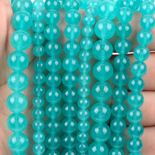 Natural Stone Round Beads for Jewelry