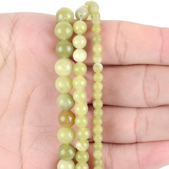 Natural Stone Round Beads for Jewelry