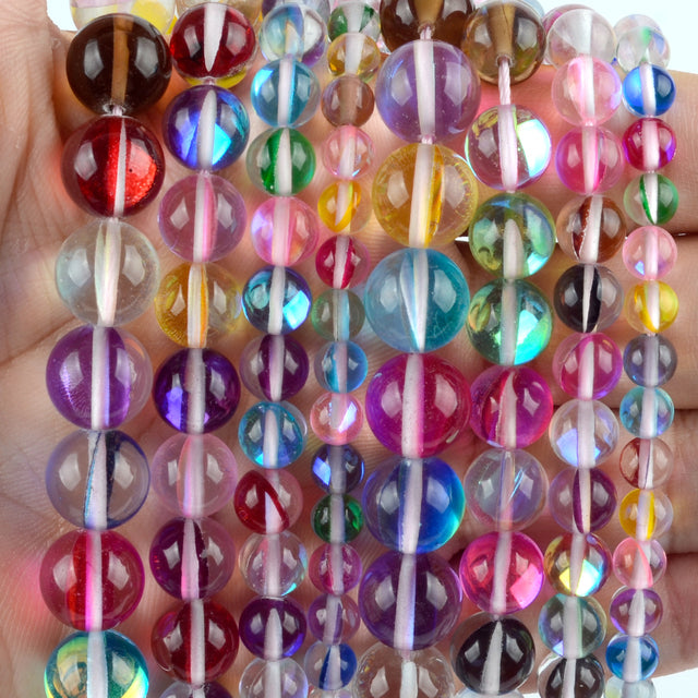 Natural Stone Round Beads for Jewelry