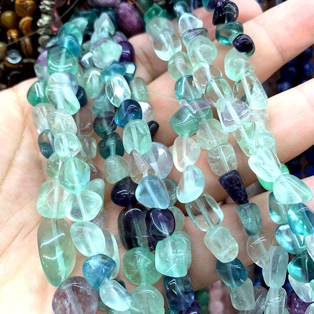 Amazonite Jades Amethysts Grave Beads DIY Bracelet Necklace