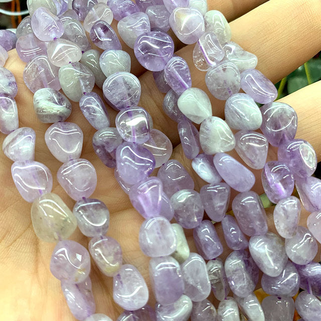 Amazonite Jades Amethysts Grave Beads DIY Bracelet Necklace