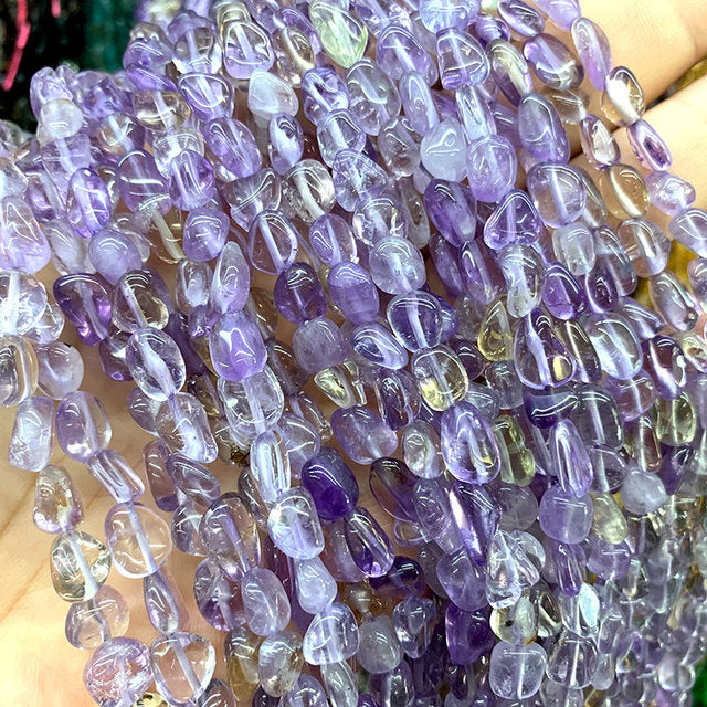 Amazonite Jades Amethysts Grave Beads DIY Bracelet Necklace