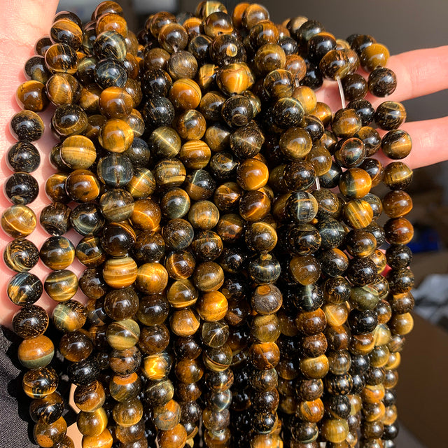 Natural Orange Jades Chalcedony Stone Beads