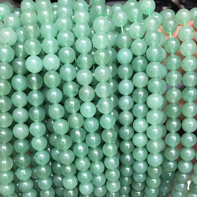 Natural Orange Jades Chalcedony Stone Beads