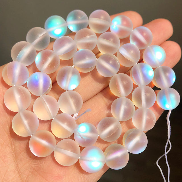 Natural Orange Jades Chalcedony Stone Beads
