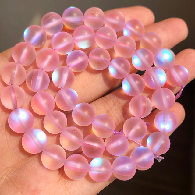Natural Orange Jades Chalcedony Stone Beads