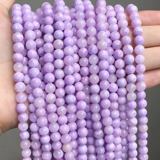 Natural Orange Jades Chalcedony Stone Beads