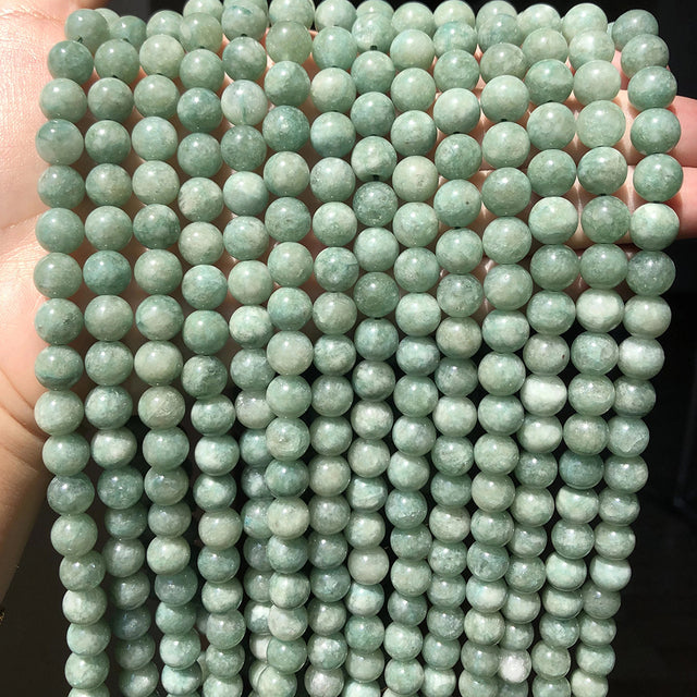 Natural Orange Jades Chalcedony Stone Beads