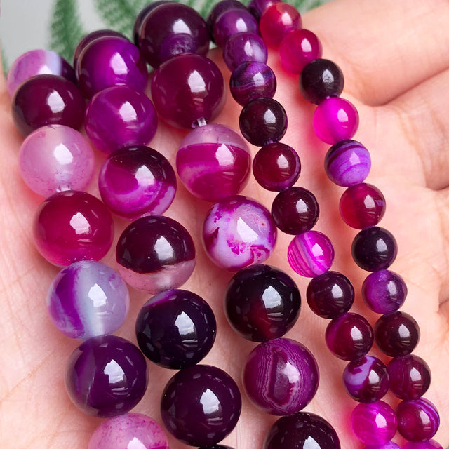 Red Coral Jades Agates Crystal Natural Stone Beads
