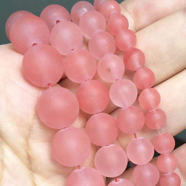 Red Coral Jades Agates Crystal Natural Stone Beads