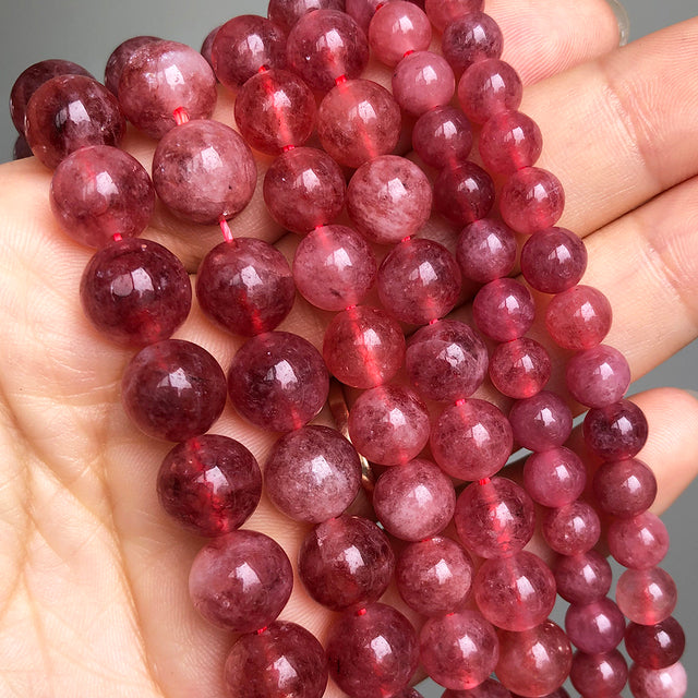 Red Coral Jades Agates Crystal Natural Stone Beads