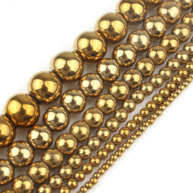 Natural Stone Beads Yellow Jades DIY Handmade Bracelet