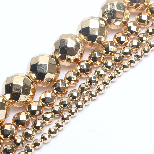 Natural Stone Beads Yellow Jades DIY Handmade Bracelet