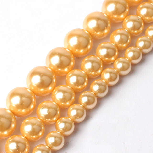 Natural Stone Beads Yellow Jades DIY Handmade Bracelet