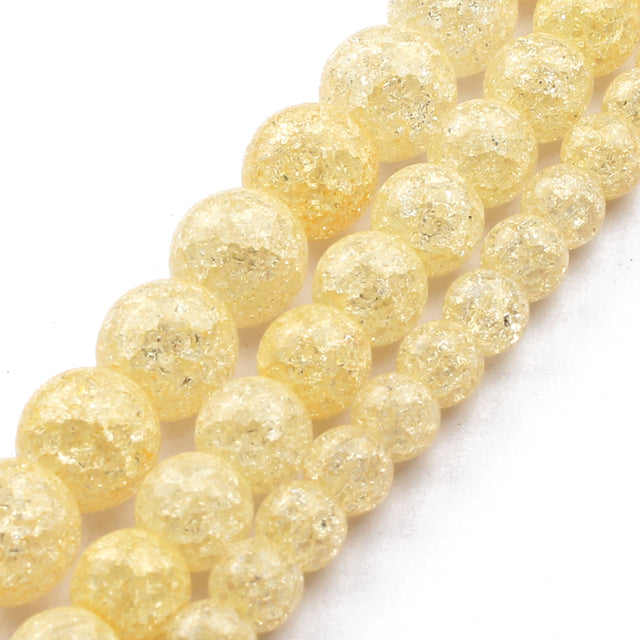 Natural Stone Beads Yellow Jades DIY Handmade Bracelet