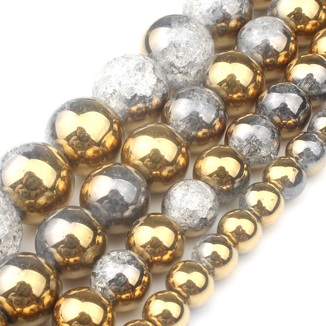 Natural Stone Beads Yellow Jades DIY Handmade Bracelet