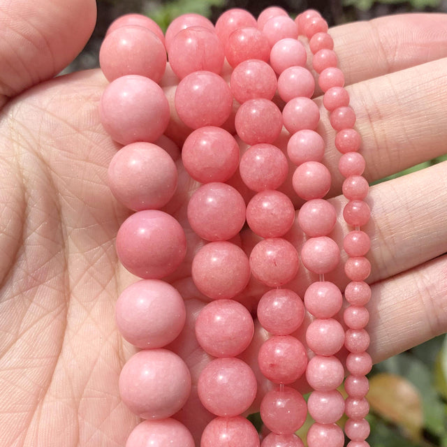 Natural Stone Beads Jades Round Beads For Jewelry