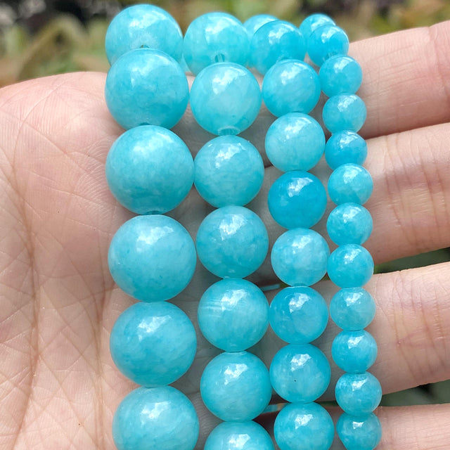 Natural Stone Beads Jades Round Beads For Jewelry