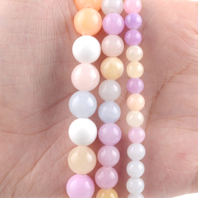 Natural Stone Beads Jades Round Beads For Jewelry