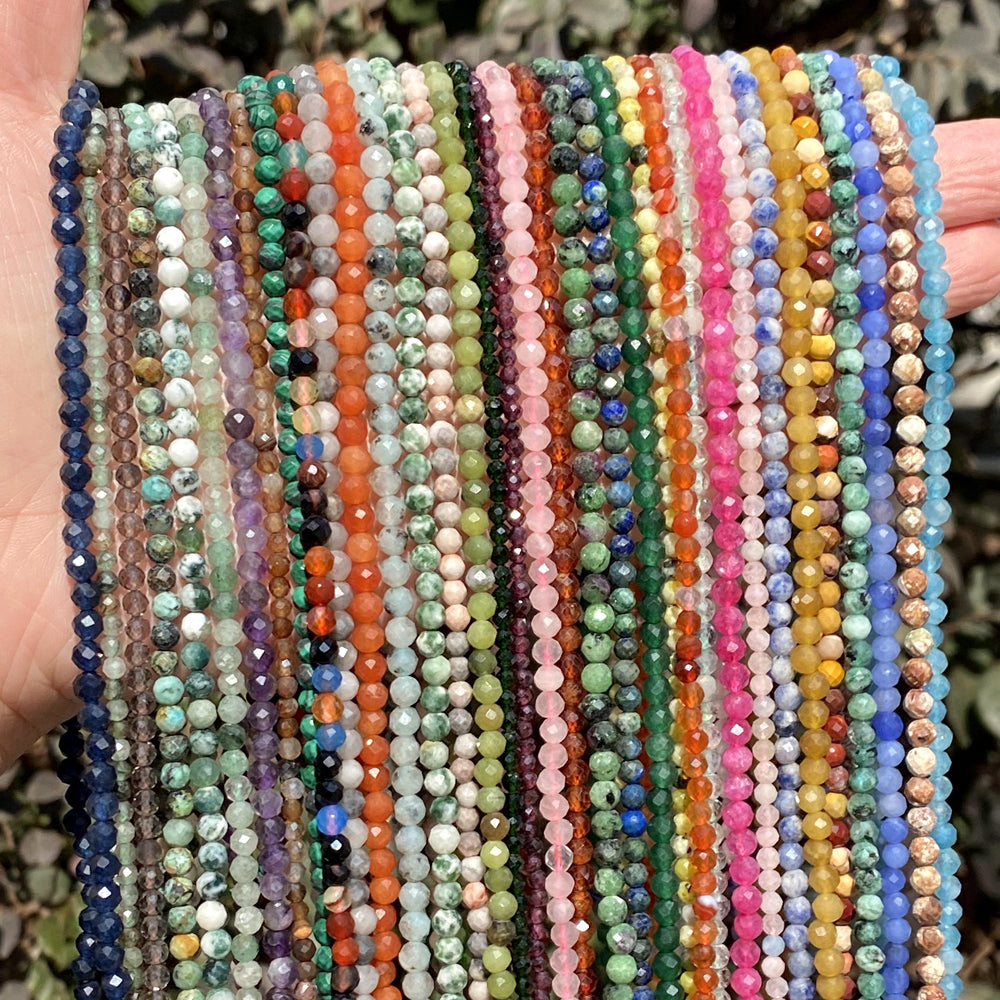 Natural Stone Faceted Opals Crystals