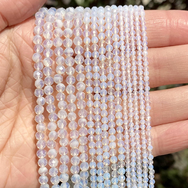 Natural Stone Faceted Opals Crystals