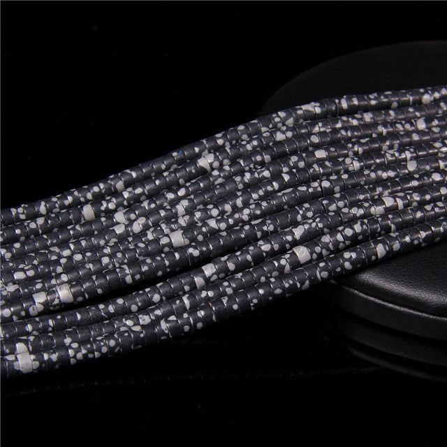 Natural Stone Spacer Beads Multicolor Flat Disc