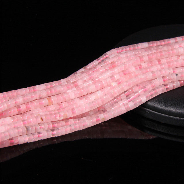 Natural Stone Spacer Beads Multicolor Flat Disc