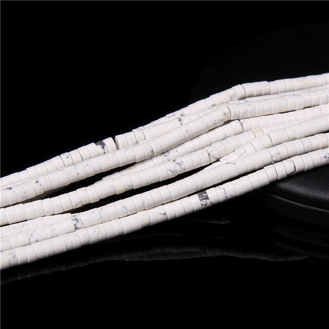 Natural Stone Spacer Beads Multicolor Flat Disc