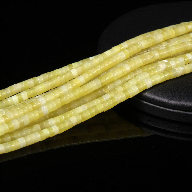Natural Stone Spacer Beads Multicolor Flat Disc