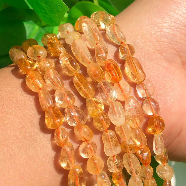 Natural Irregular Amazonite Jades Stone Beads