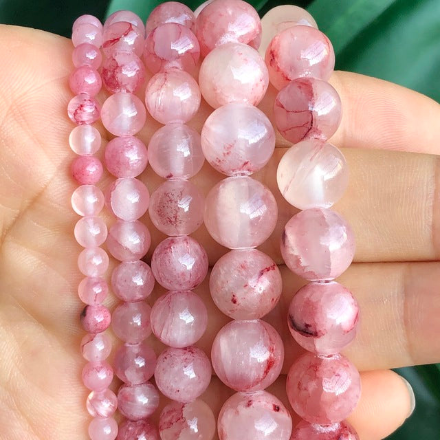 Natural Stone Dark Purple Sugilite Jades Beads