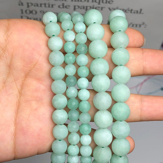 Natural Stone Dark Purple Sugilite Jades Beads