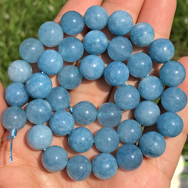 Natural Stone Dark Purple Sugilite Jades Beads