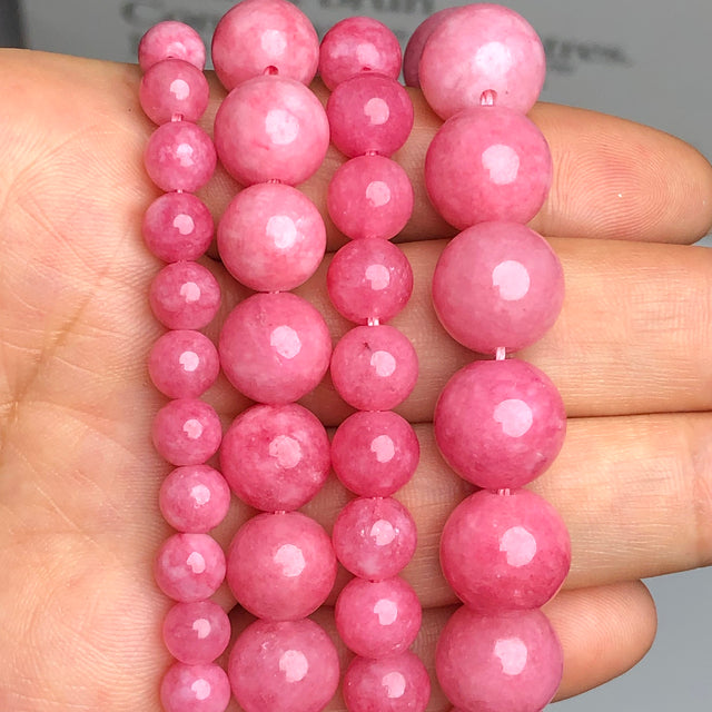 Natural Stone Dark Purple Sugilite Jades Beads