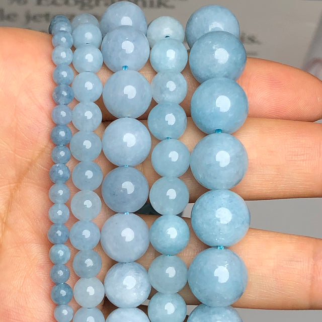 Natural Stone Dark Purple Sugilite Jades Beads