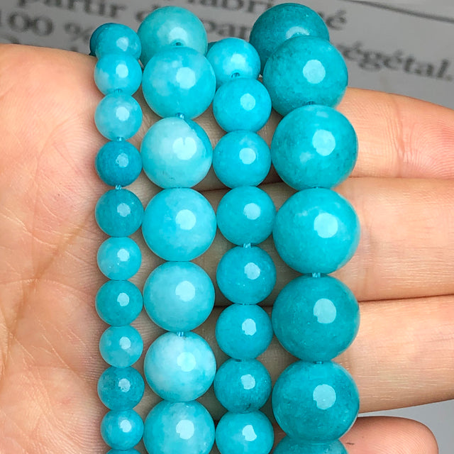 Natural Stone Dark Purple Sugilite Jades Beads