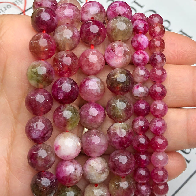 Natural Stone Dark Purple Sugilite Jades Beads