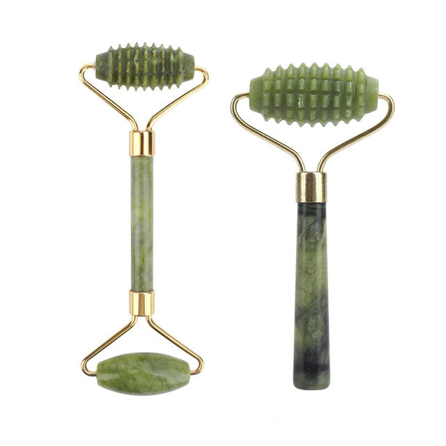 Facial Massager Jade Roller Anti Aging Face Beauty Set