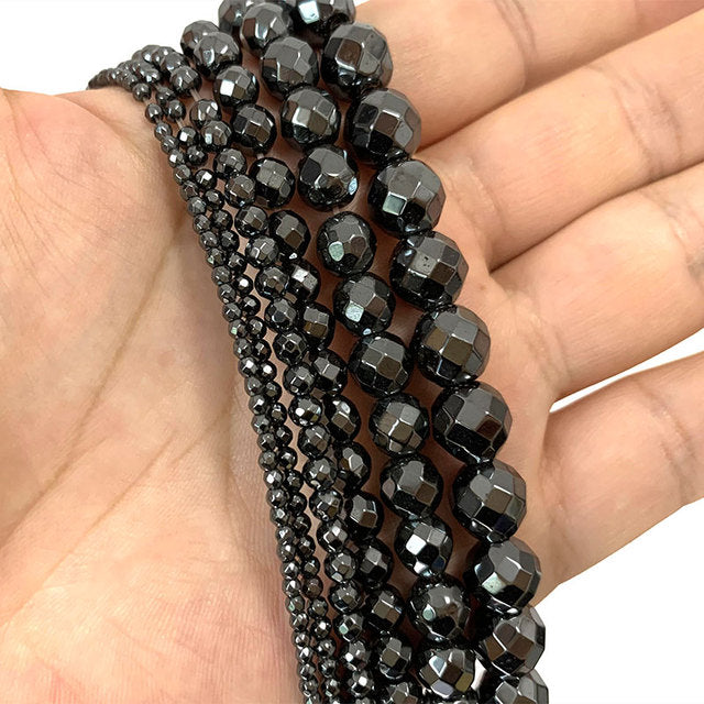Jades Faceted Spacer Beads For Jewelry Making