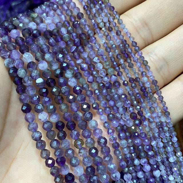 Jades Faceted Spacer Beads For Jewelry Making