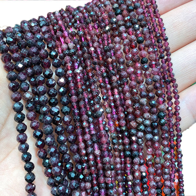 Jades Faceted Spacer Beads For Jewelry Making