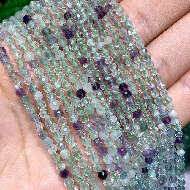 Jades Faceted Spacer Beads For Jewelry Making