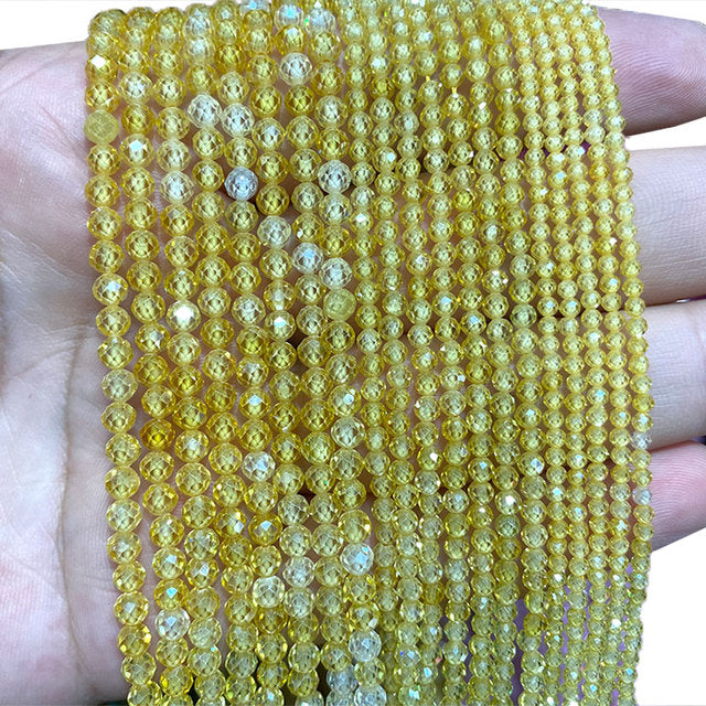 Jades Faceted Spacer Beads For Jewelry Making