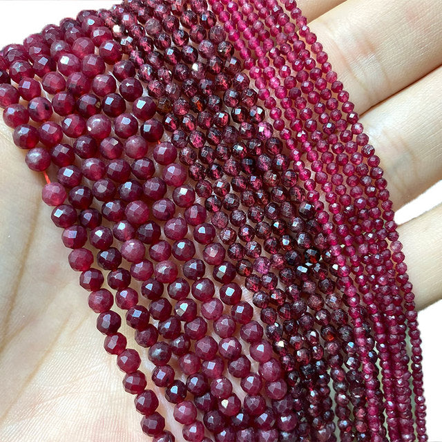 Jades Faceted Spacer Beads For Jewelry Making
