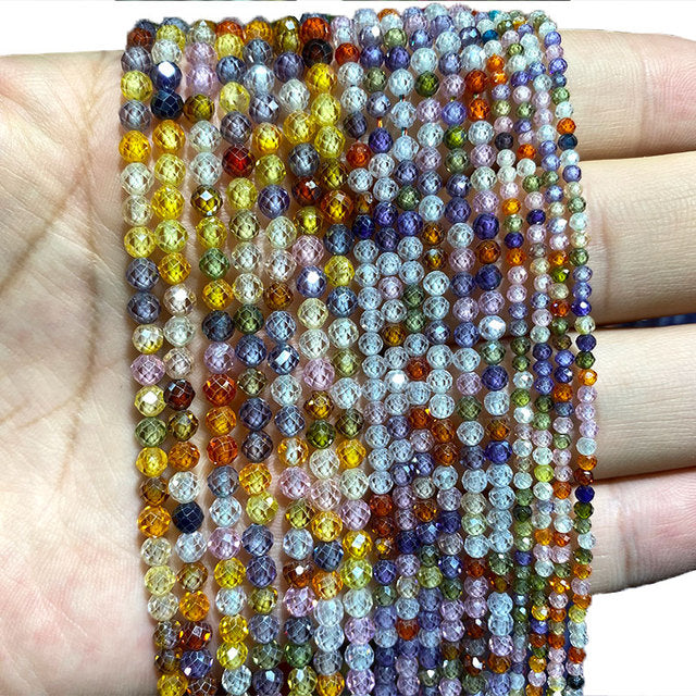 Jades Faceted Spacer Beads For Jewelry Making