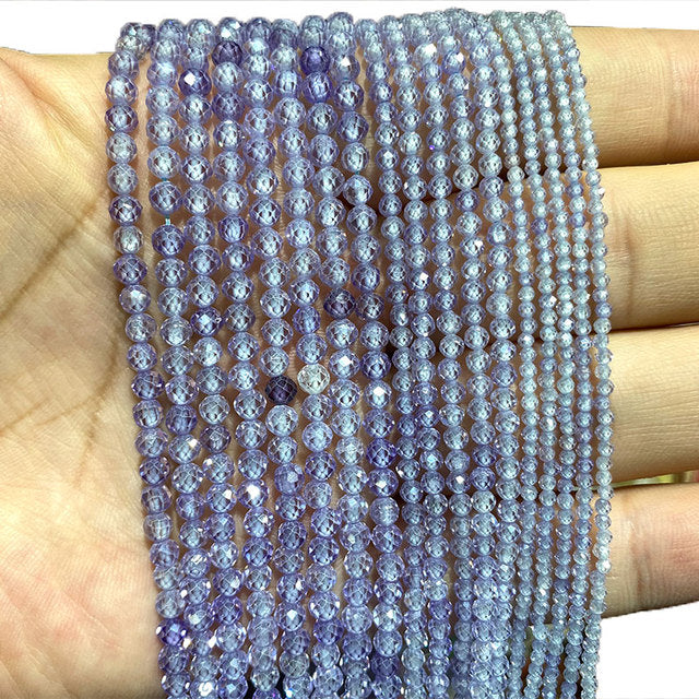 Jades Faceted Spacer Beads For Jewelry Making