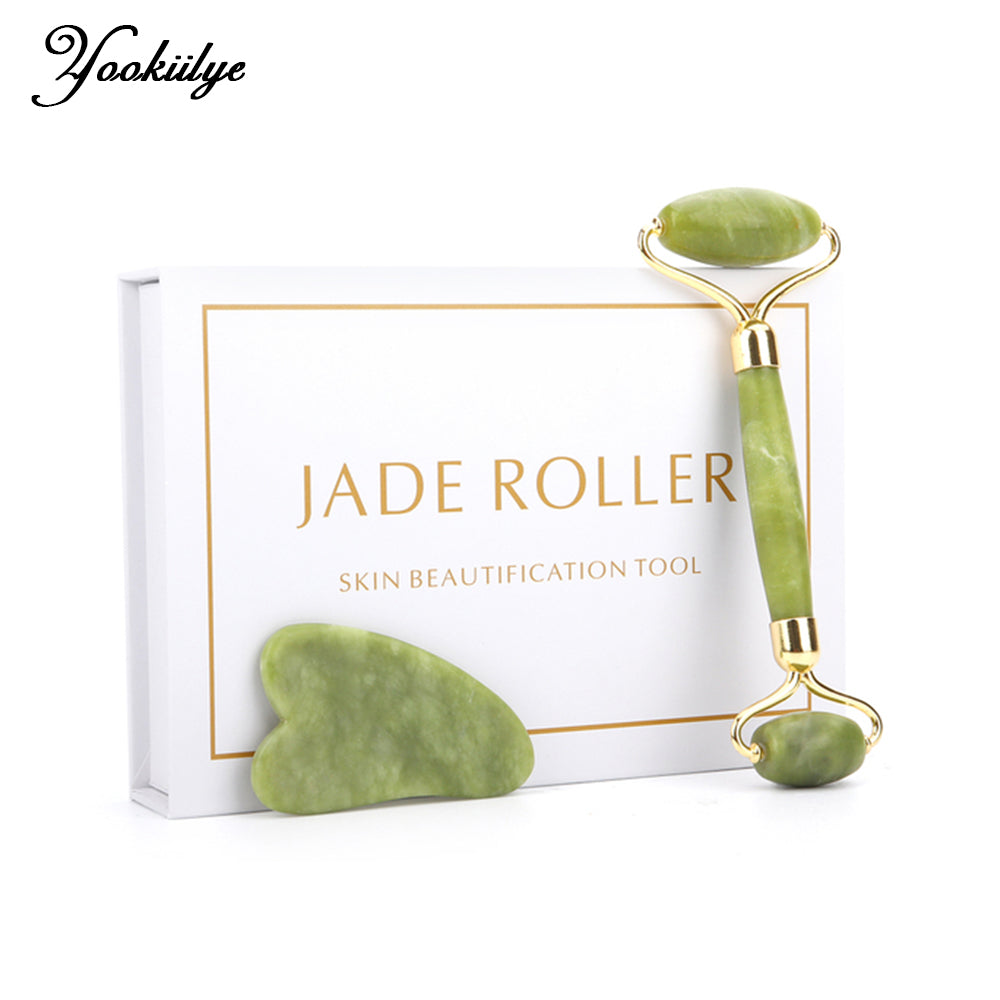 Natural Facial Massager Face Roller Scraper